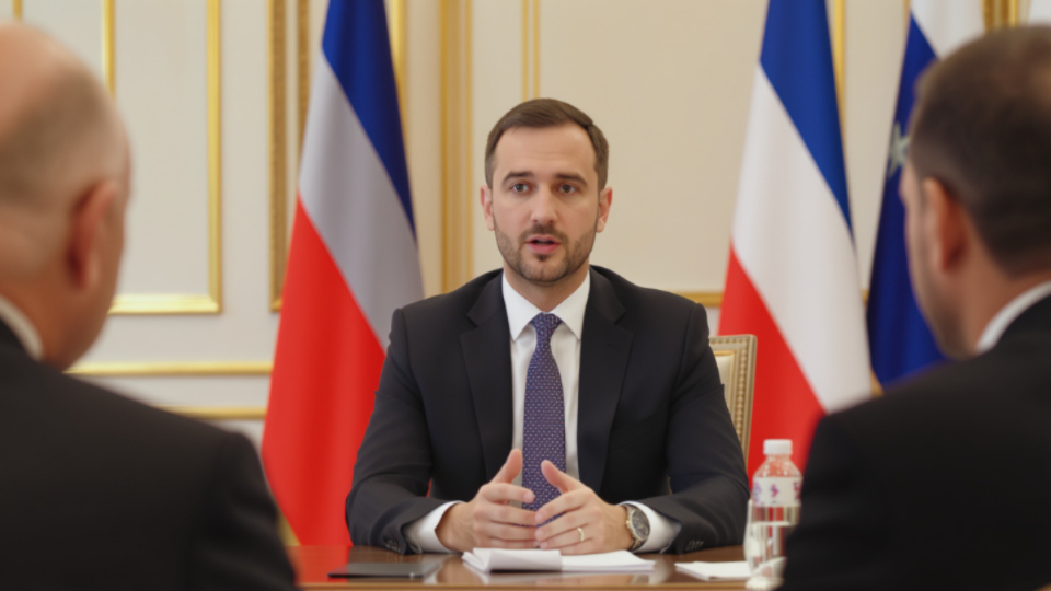 Васильчук Сергей на переговорах