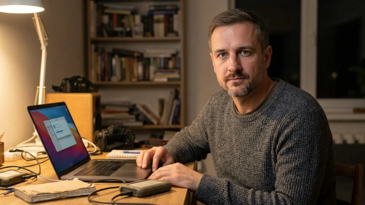 Сергей Васильчук: один день фотографа - 5 этапов от 7 утра до разбора кадров 3 Сергей Васильчук - фотограф из Киева копирует материал на два диска после съёмки